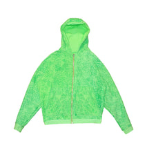 Load image into Gallery viewer, “Money Green” Zip Hoodie